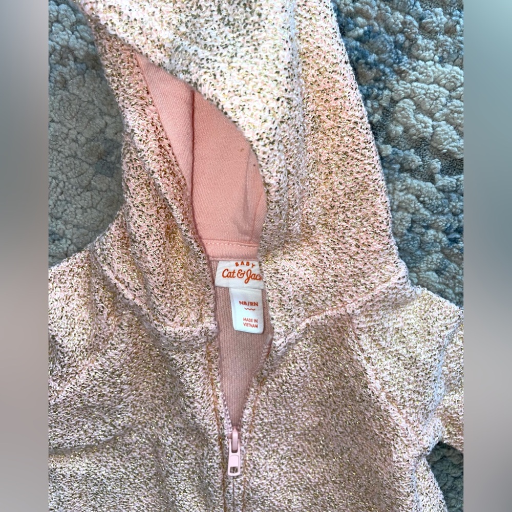 Cat & Jack glitter jacket - Picture 3 of 3